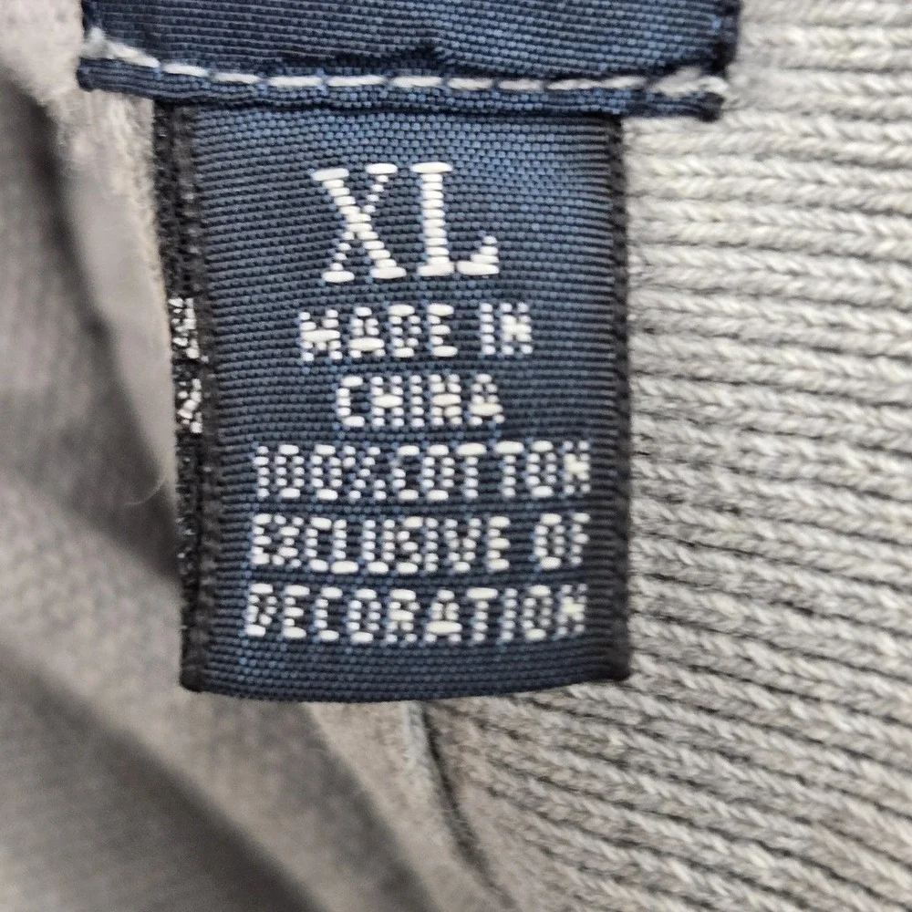 Polo Ralph Lauren Men Polo XL Gray Embroidered Pony Logo‎ Custom Short Sleeve